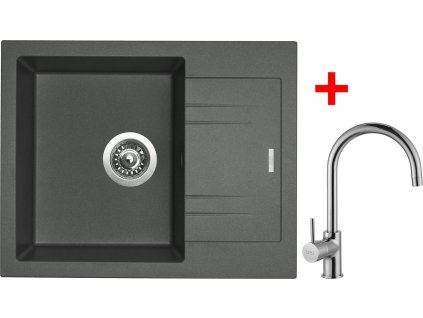 4288796 8596142045266 sinks linea 600 titanium vitalia