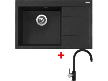 4288662 8596142042463 sinks rim 780 l granblack vitalia gr