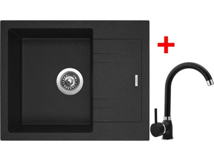 4288786 8596142045501 sinks linea 600 granblack polo gr