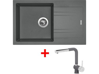 4289008 8596142046263 sinks linea 780 titanium mix 3 p gr
