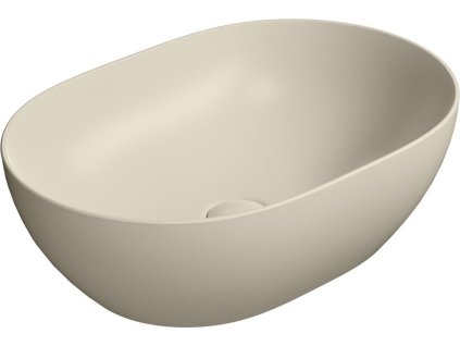 GSI PURA keramické umyvadlo na desku, 50x35cm, creta mat 886008