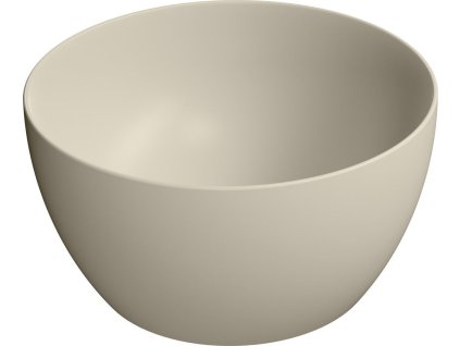 GSI PURA keramické umyvadlo na desku vysoké, průměr 42cm, creta mat 885208