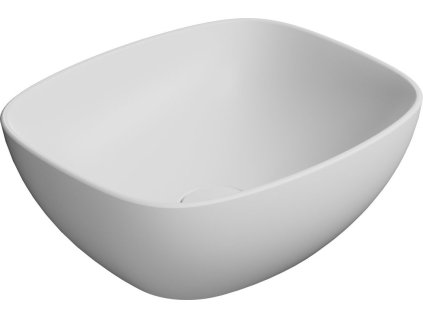 GSI NUBES keramické umyvadlo na desku 40x35cm, bílá mat 978509