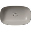 GSI NUBES keramické umyvadlo na desku 60x38cm, tortora mat 978305