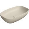 GSI NUBES keramické umyvadlo na desku 60x38cm, creta mat 978308