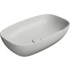 GSI NUBES keramické umyvadlo na desku 60x38cm, cenere mat 978317