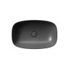 GSI NUBES keramické umyvadlo na desku 60x38cm, černá mat 978326