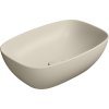 GSI NUBES keramické umyvadlo na desku 50x35cm, creta mat 978408