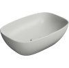 GSI NUBES keramické umyvadlo na desku 50x35cm, cenere mat 978417