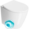 GSI MODO WC mísa stojící, Swirlflush, 37x52cm, spodní/zadní odpad, bílá ExtraGlaze 981011