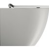 GSI PURA WC mísa stojící, Swirlflush, 36x55cm, spodní/zadní odpad, cenere dual-mat 880317