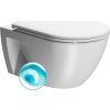 GSI PURA ECO závěsná WC mísa, Swirlflush, 36x55cm, bílá dual-mat 880709