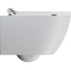 GSI PURA závěsná WC mísa, Swirlflush, 36x50cm, bílá dual-mat 881609