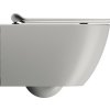 GSI PURA závěsná WC mísa, Swirlflush, 36x50cm, cenere dual-mat 881617