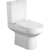 Aqualine VERMET WC kombi, spodní/zadní odpad, bílá VR038