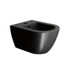 GSI PURA bidet závěsný 36x50cm, černá mat 8864126