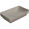 GSI PURA keramické umyvadlo na desku 60x38cm, tortora mat 883705
