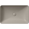 GSI PURA keramické umyvadlo na desku 60x38cm, tortora mat 883705