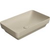 GSI PURA keramické umyvadlo na desku 60x38cm, creta mat 883708