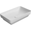 GSI PURA keramické umyvadlo na desku 60x38cm, bílá mat 883709