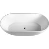 Polysan REDUTA volně stojící vana litý mramor 150x75x58cm, bílá 71843