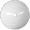 Aqualine Keramické umyvadlo na desku, Ø 40cm, bílá 40155