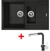 4289316 8596142047918 sinks amanda 780.1 metalblack mix 3 p gr