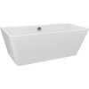 Polysan LIBERTA D nástěnná stojící vana 170x78x60cm, bílá 20392