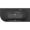 Polysan VIVA R asymetrická vana 175x80x47cm, šedá 78119.30