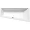 Polysan ANDRA R asymetrická vana 180x90x45cm, bílá mat 78771.11