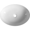 Aqualine Keramické umyvadlo na desku 50, 5x37cm, bílá 50361