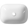 Aqualine Keramické umyvadlo na desku 46x34cm, bílá 46341