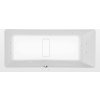 Polysan MARLENE hydromasážní vana, 200x90x48cm, Active Hydro, chrom 78731.1010