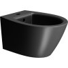 GSI MODO bidet závěsný, 37x52cm, černá mat 9864126