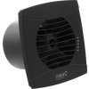 Cata UC-10 T koupelnový ventilátor axiální s časovačem, 8W, potrubí 100mm, černá 01202100