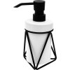 Ridder MILA dávkovač mýdla na postavení, černá/keramika 2163501