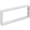 Sapho Podpěrná konzole 350x150x40mm, lakovaná ocel, bílá mat, 1 ks 30378