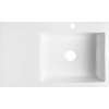 Sapho AVORIA keramický dřez s odkapem, 86x51 cm, bílá 55086
