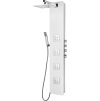 Polysan SPIRIT SQUARE termostatický sprchový panel 250x1550mm, bílá 81151