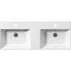 GSI KUBE X keramické dvojumyvadlo 120x47cm, bílá ExtraGlaze 9425111