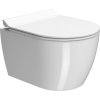 GSI PURA SHORT závěsná WC mísa, Swirlflush, 35x46cm, bílá ExtraGlaze 880211