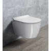GSI PURA SHORT závěsná WC mísa, Swirlflush, 35x46cm, bílá ExtraGlaze 880211
