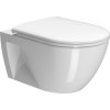GSI PURA ECO závěsná WC mísa, Swirlflush, 36x55cm, bílá ExtraGlaze 880711