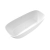 Polysan MEDINA volně stojící vana, solid surface, 165x70x52cm, bílá mat 92430
