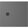 Polysan TRENECA vanička z litého mramoru s možností úpravy rozměru, 110x100cm, šedá mat 84312.31