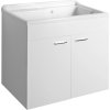 Aqualine Skříňka pod výlevku 78x70x48cm, bílá 57036