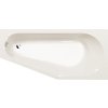 Polysan TIGRA R asymetrická vana 170x80x46cm, ivory 90611.40