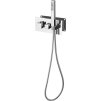 Sapho LATUS podomítková sprchová termostatická baterie vč. sprchy, 2/3 výstupy, chrom 1102-45