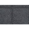 Ridder DELHI Koupelnová předložka 50x80cm s protiskluzem, 100% polyester, tmavě šedá 1712300