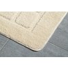 Ridder DELHI Koupelnová předložka 50x80cm s protiskluzem, 100% polyester, béžová 1712311